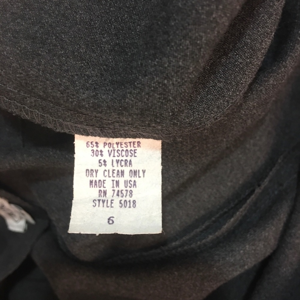 Euc Cache Charcoal Pants With Removable Belt - image 6